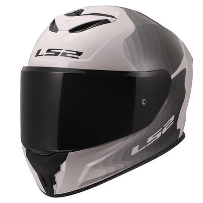 Casco Integrale LS2 FF820 Rapid III Flow Bianco Lu