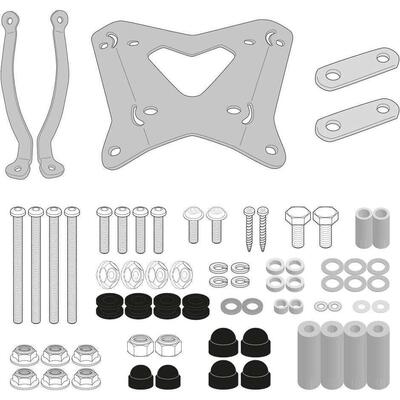 Kit Attacchi Givi A9541A per Parabrezza Seat MO 12
