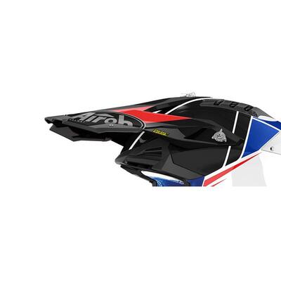 Frontino Airoh Per Aviator 3 Push blu rosso