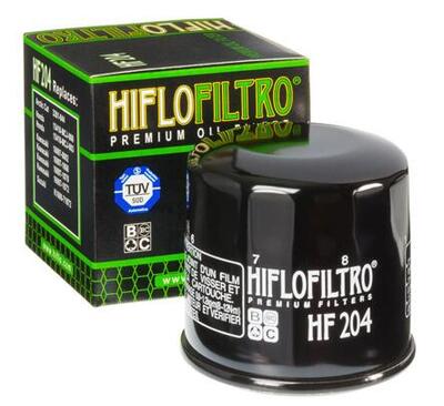 Filtro olio HIFLO HF 204 per HONDA KAWASAKI YAMAHA 