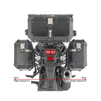 Portavaligie Laterale Givi PLO3118CAM Per Suzuki V
