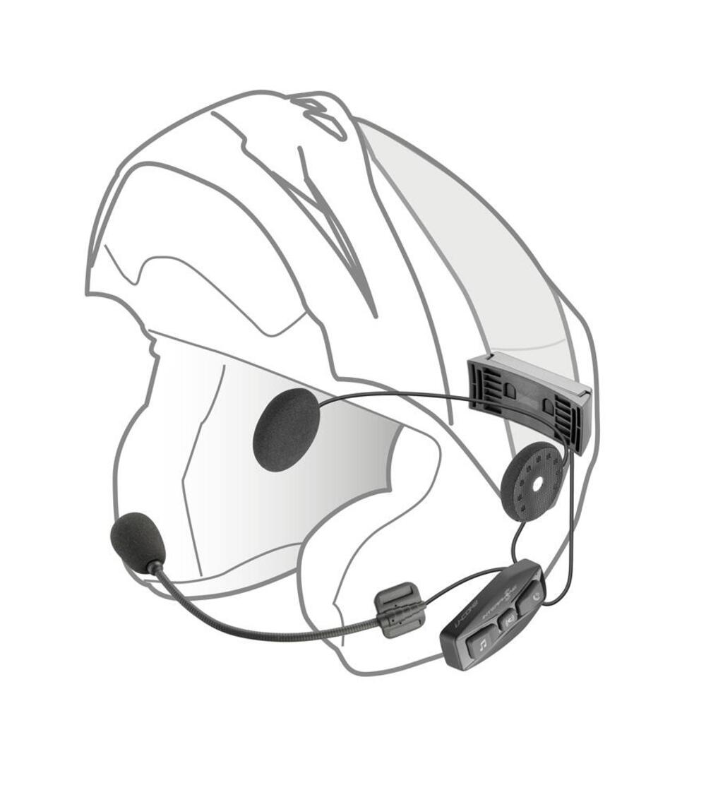 Interfono bluetooth Interphone U-com 2 doppio