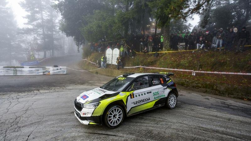 &Egrave; Andrea Nucita Babbo Natale al Rally Il Ciocchetto