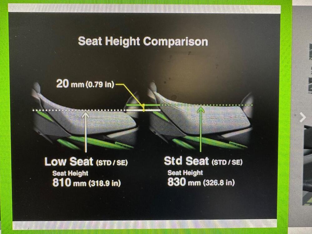 Sella bassa (-20mm) Kawasaki (4)