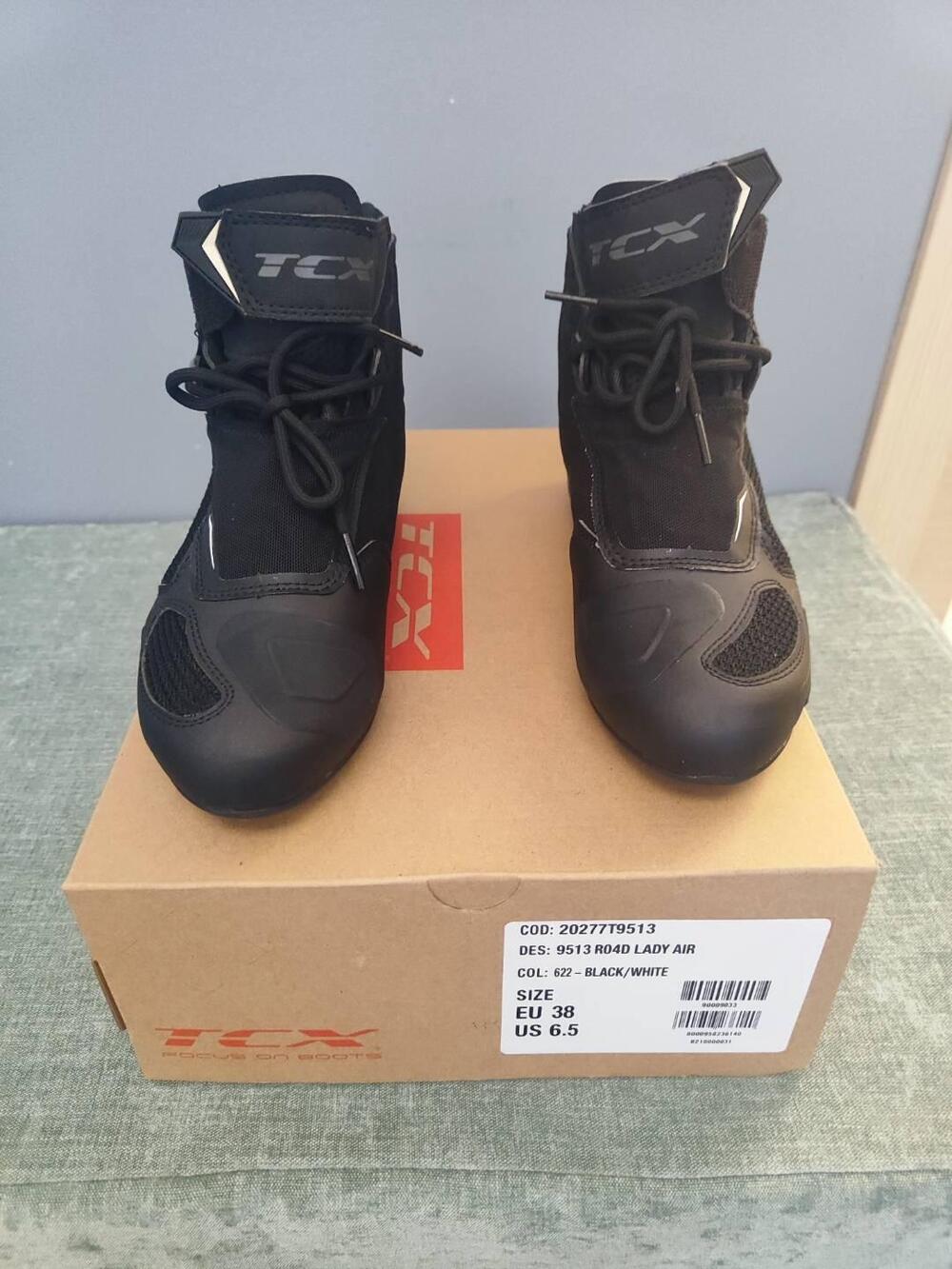 STIVALETTO TCX R04D LADY AIR Black & White Tcx focus on boots