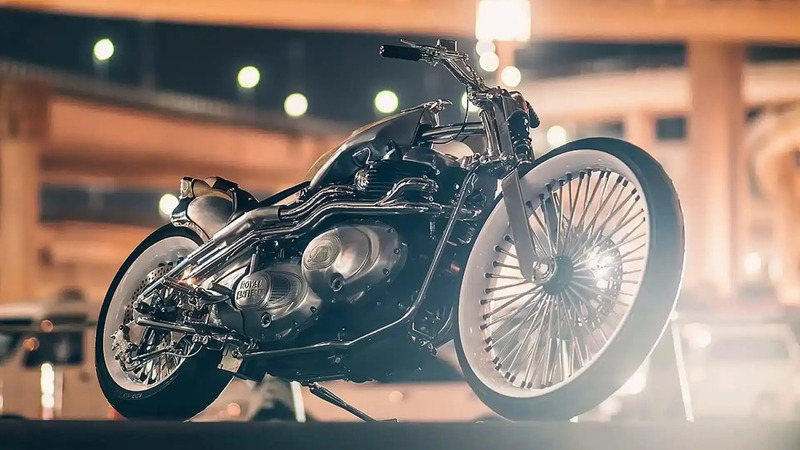 Vita, la special di Custom Works Zon con doppio motore Royal Enfield