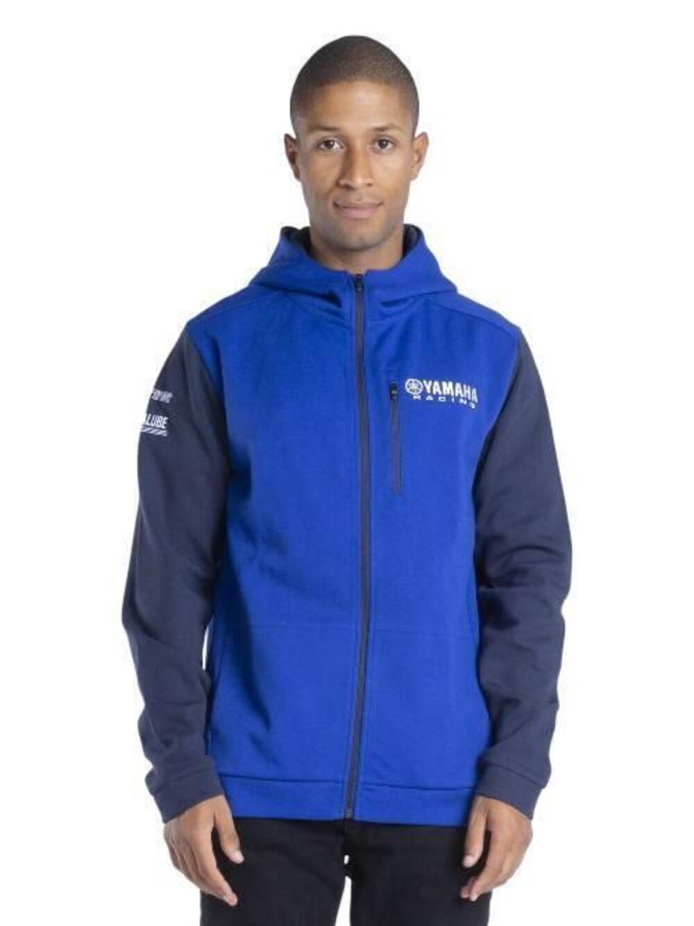 Felpa YAMAHA PADDOCK BLUE 2024 mod. Kaltan