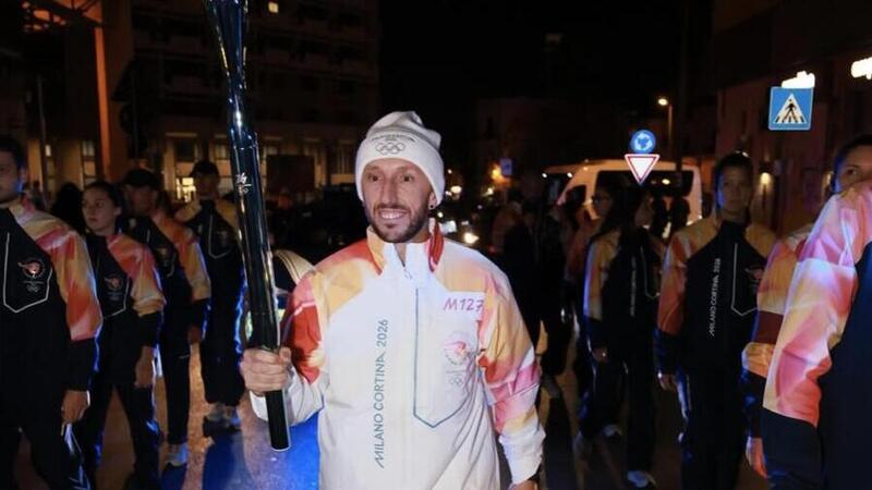 Da Roma a Palermo: Lupino e Cairoli portano la Fiamma Olimpica di Milano-Cortina 2026