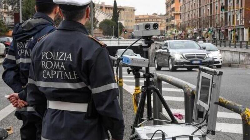 Record storico di multe a Roma: il Comune incassa oltre 225 milioni grazie a Cerbero