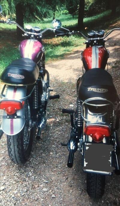 Triumph Bonneville T120 d'epoca