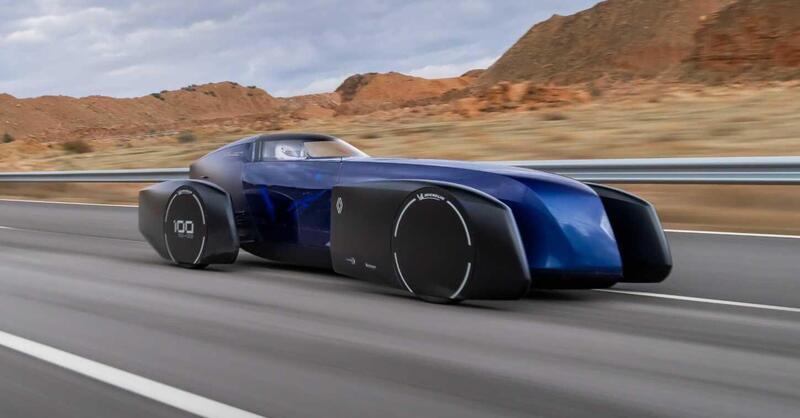 Sembra la Batmobile, ma &egrave; un laboratorio su ruote: la Renault Filante Record fa oltre 1.000 km senza ricaricare