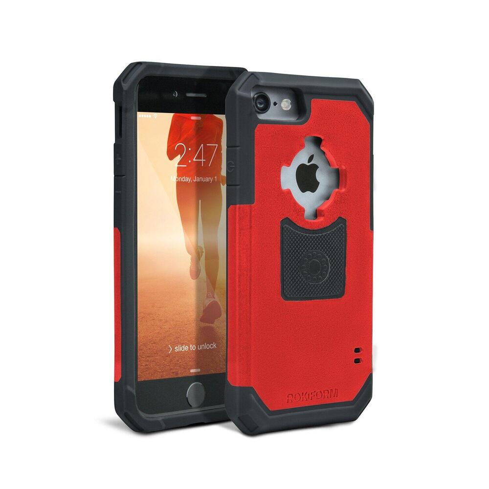 Cover Rokform Case Rugged per I Phone 7-8 Rosso Ne 