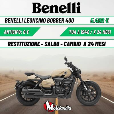 Benelli Leoncino 400 Bobber (2026) nuova