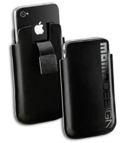 Custodia Momo Design Sleeve nera per Iphone 4