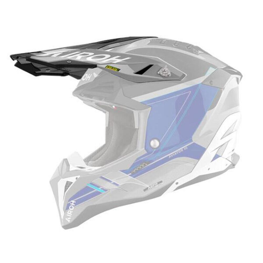 Frontino Airoh Per Aviator 3 Sauber blu