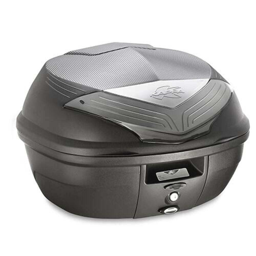 Bauletto Monolock Kappa K355 35lt nero con catadri