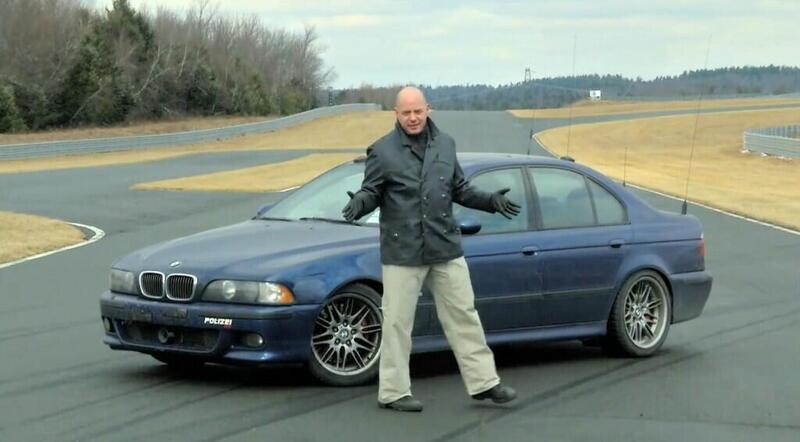 Alex Roy e la sua BMW M5 E39, detentore del record assoluto nel 2007 con 31:04