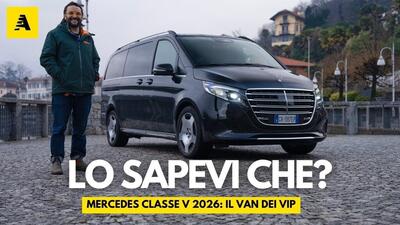 &Egrave; ancora il migliore? 10 cose che (forse) non sapevi del Mercedes Classe V 2026 [VIDEO]
