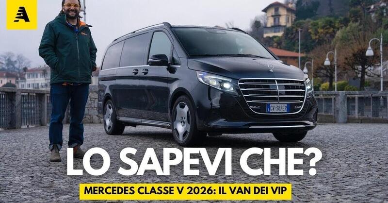 &Egrave; ancora il migliore? 10 cose che (forse) non sapevi del Mercedes Classe V 2026 [VIDEO]