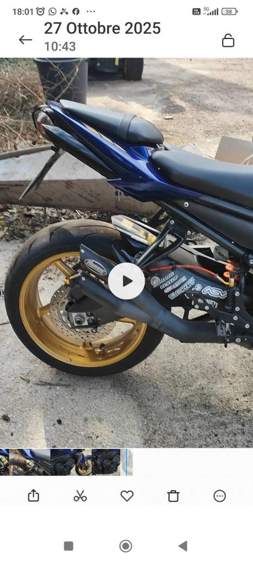 Yamaha FZ1 (2006 - 16) (2)