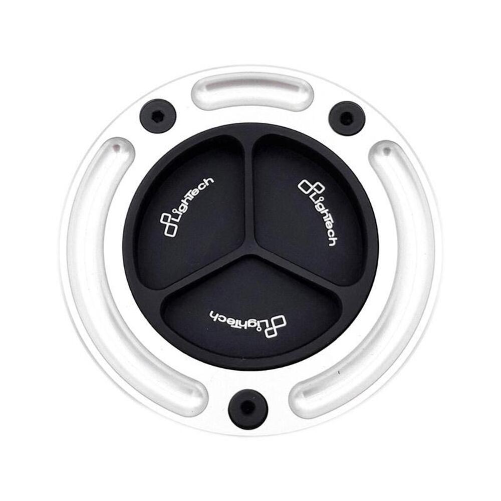 Tappo Serbatoio Lightech TF23 nero argento per Kaw