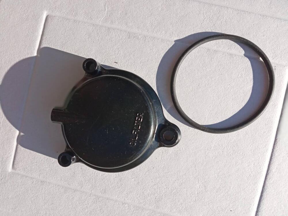 Coperchio FILTRO olio Nuovo x Yamaha TT350 (2)