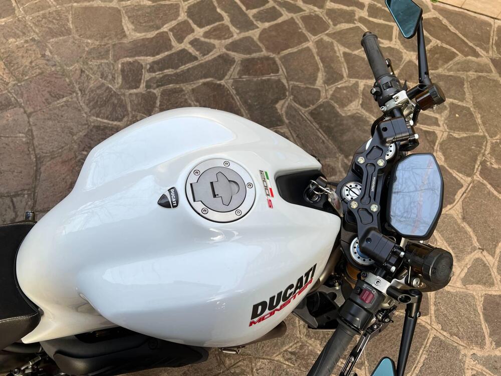 Semi Manubri + piastra regolabili per Ducati Monst WOODCRAFT (USA) (4)