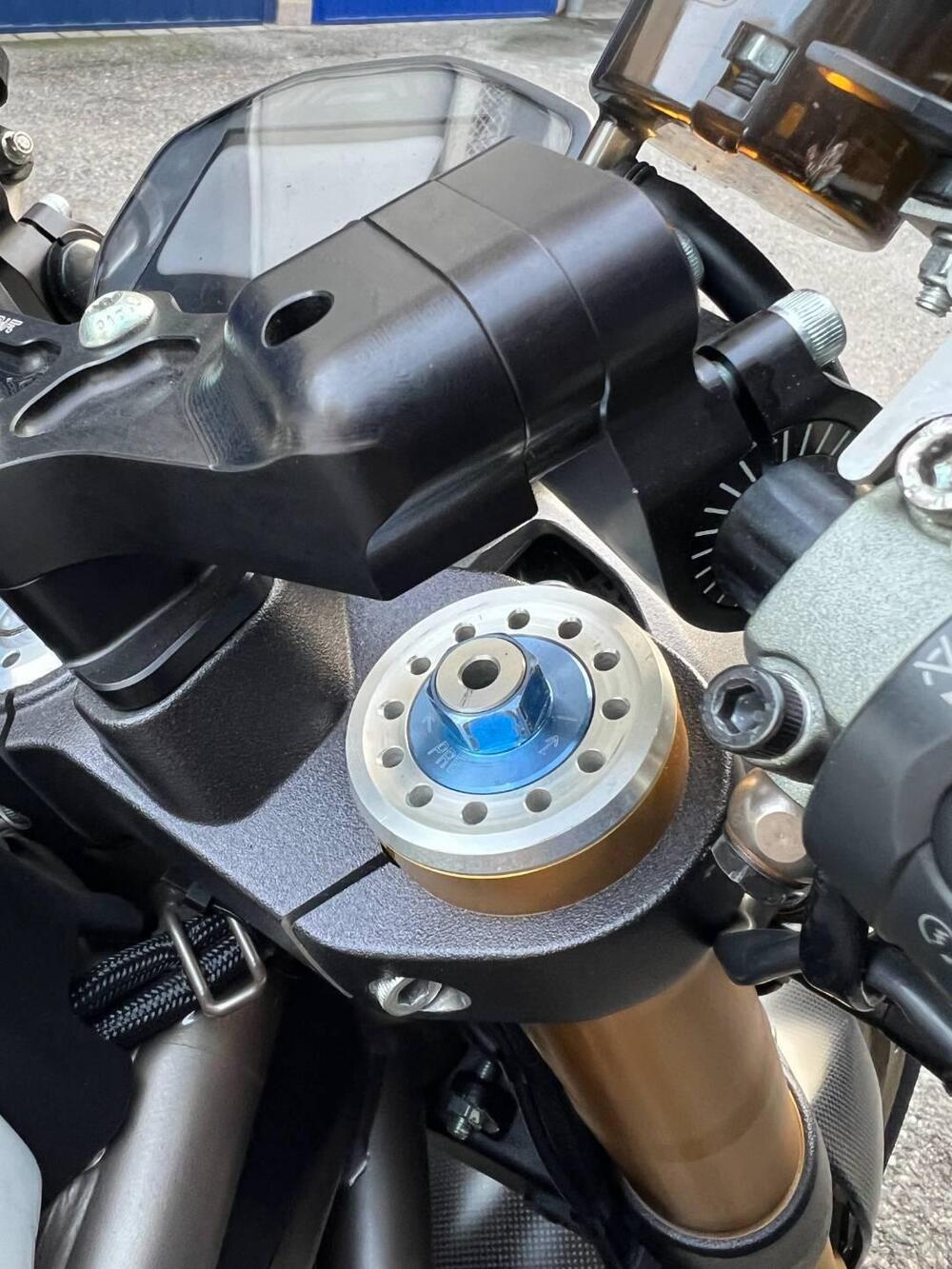 Semi Manubri + piastra regolabili per Ducati Monst WOODCRAFT (USA) (6)