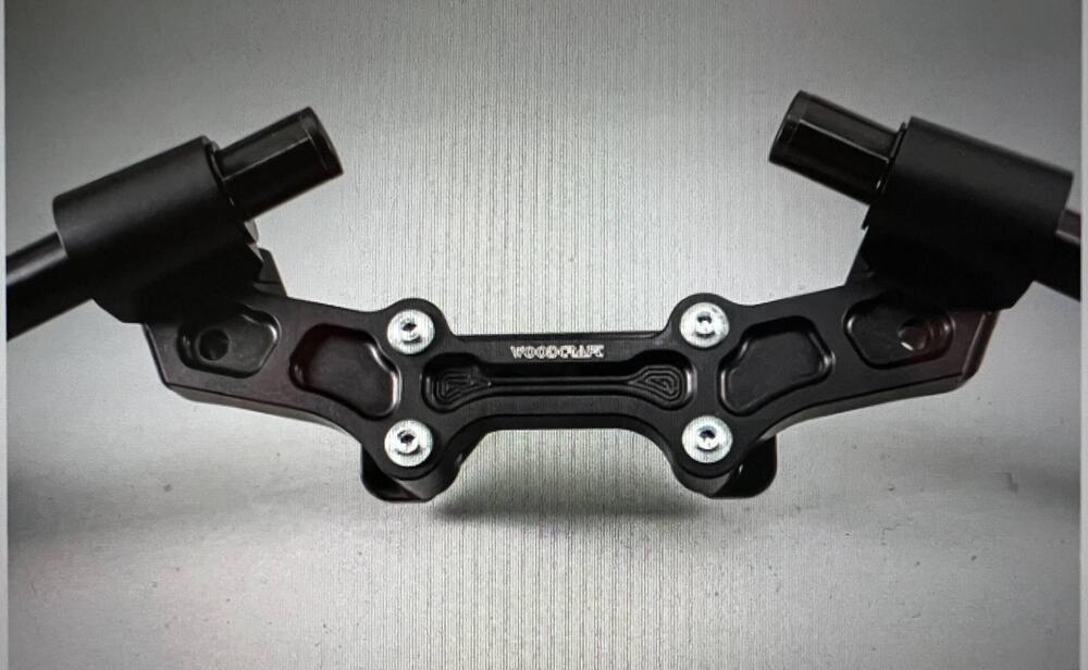 Semi Manubri + piastra regolabili per Ducati Monst WOODCRAFT (USA)