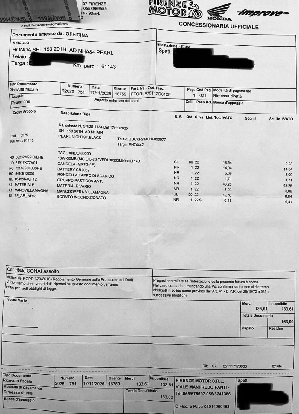 Honda SH 150 i (2017 - 19) (9)