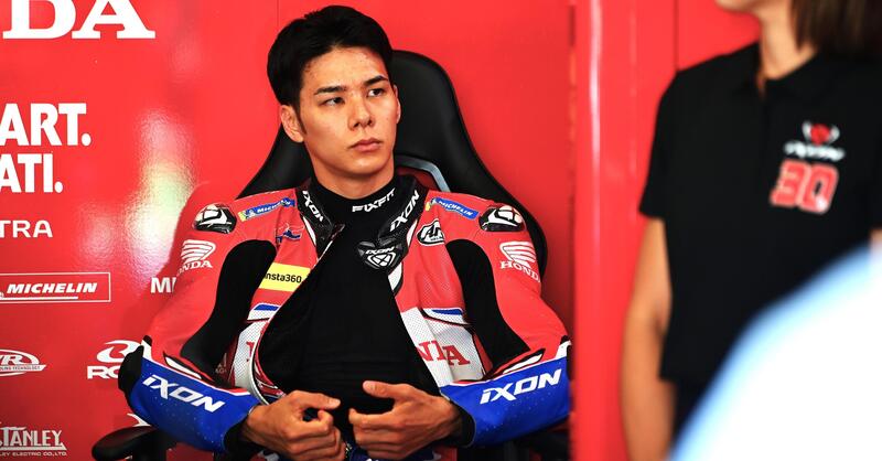 MotoGP 2025. La pioggia rovina il test di Honda con la MotoGP 850