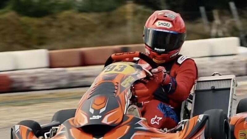 MotoGP 2025. Marc Marquez non si ferma: allenamento speciale su un go-kart [VIDEO]