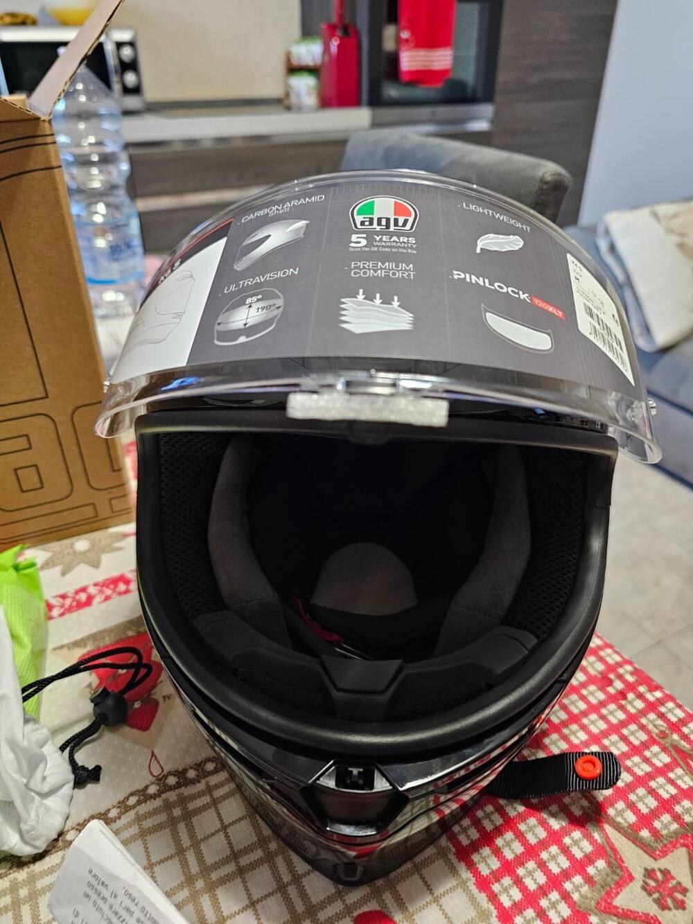 Casco AGV K6 S taglia M 58 NUOVO (4)