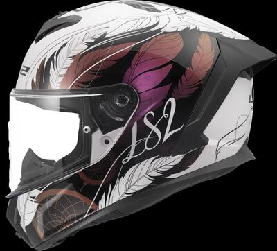 Casco Integrale LS2 FF820 Rapid III Boho Bianco Lu