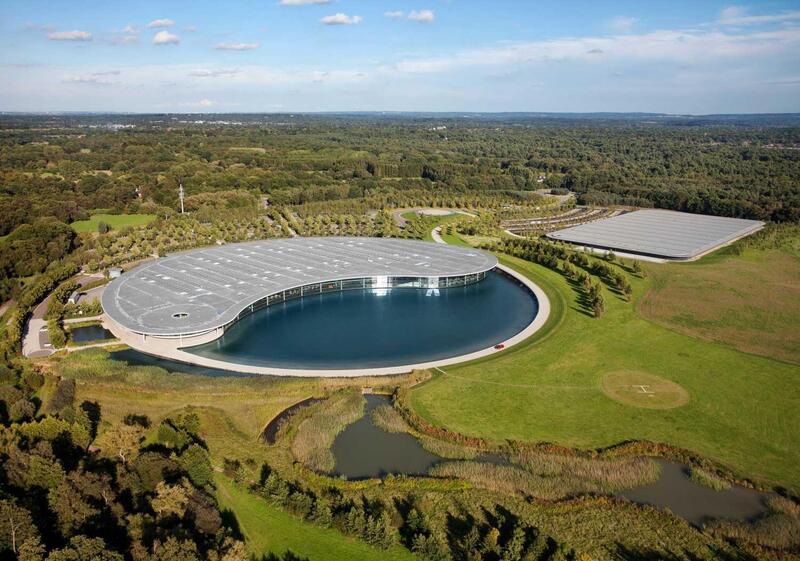 McLaren Technology Center a forma di Yin-Yang