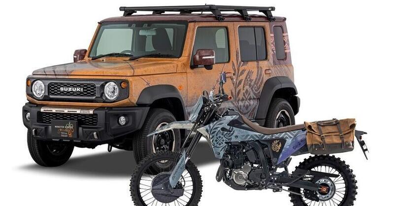 DR-Z4S x Monster Hunter Wilds Edition: la dual sport Ssuzuki veste i panni dell&rsquo;avventura videoludica