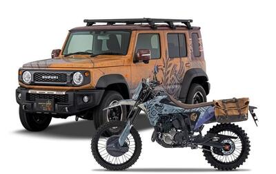 DR-Z4S x Monster Hunter Wilds Edition: la dual sport Ssuzuki veste i panni dell&rsquo;avventura videoludica