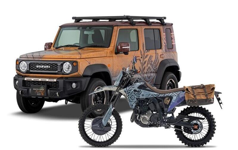 DR-Z4S x Monster Hunter Wilds Edition: la dual sport Ssuzuki veste i panni dell&rsquo;avventura videoludica