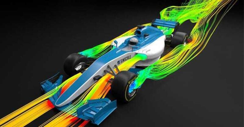 CFD di una monoposto di F1