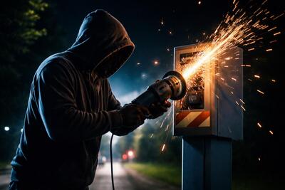 Fleximan &egrave; tornato: autovelox segato a Ravenna dopo quasi 2 anni, sono 24 i dispositivi abbattuti