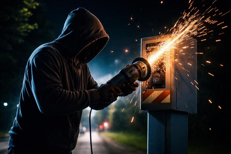 Fleximan &egrave; tornato: autovelox segato a Ravenna dopo quasi 2 anni, sono 24 i dispositivi abbattuti