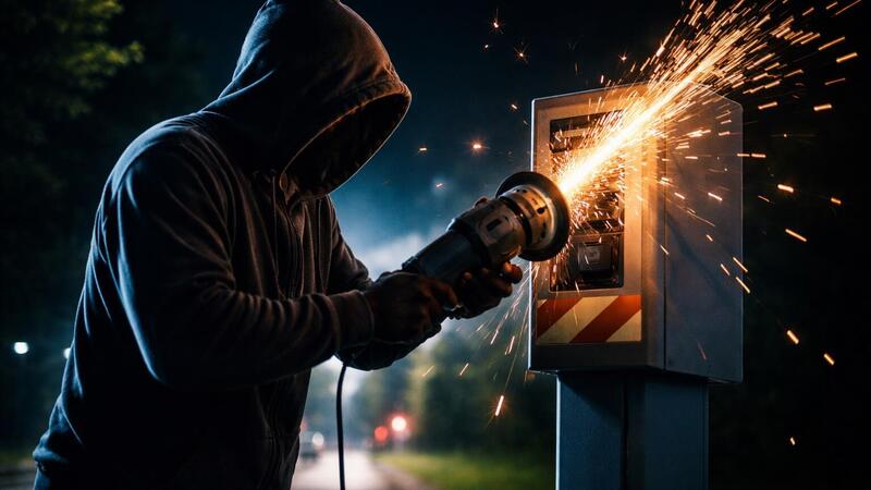 Fleximan &egrave; tornato: autovelox segato a Ravenna dopo quasi 2 anni, sono 24 i dispositivi abbattuti