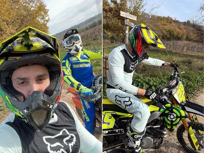 SBK. Andrea Iannone tra Motocross e Superbike: per le vacanze sceglie il tassello!