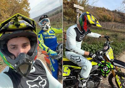 SBK. Andrea Iannone tra Motocross e Superbike: per le vacanze sceglie il tassello!