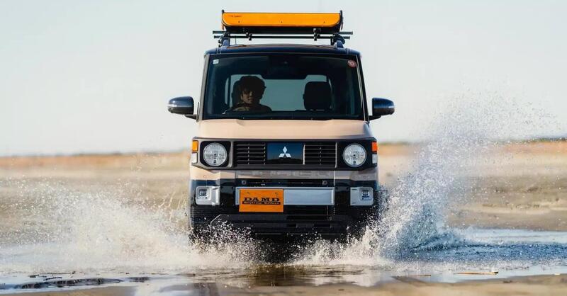 Mitsubishi Delica Mini: con il kit Damd diventa una baby Pajero anni '80 ed &egrave; irresistibile