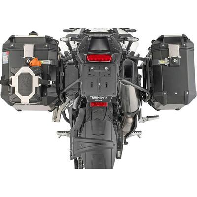 Portavaligie laterale Givi PLO6425CAM per TRIUMPH
