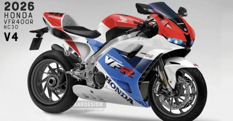 Honda CBR400RR &amp; VFR400R NC30: i sogni sportivi Anni &rsquo;90 secondo Kardesign
