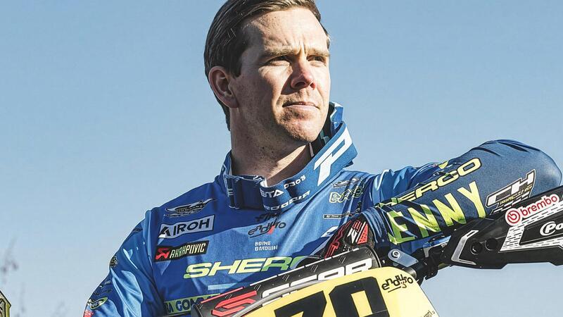 EnduroGP26. Steve Holcombe &egrave; Sherco