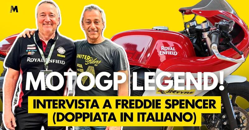 ESCLUSIVO - Freddie Spencer: dalla irripetibile doppietta iridata dell'85 al Build-Train-Race di Royal Enfield