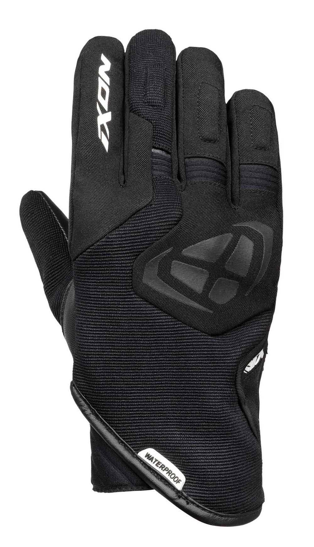 Guanti moto Ixon MS MIG WP Nero Bianco